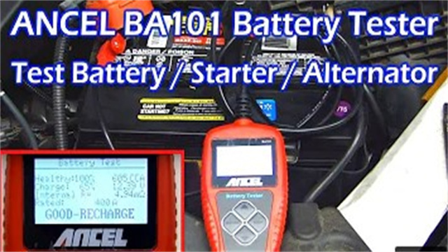 ANCEL BA101 Operation Video from-@dial2fast