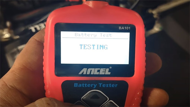 ANCEL BA101 Testeur de Batterie Auto Professionnel 12 V 100-2000 CCA  30AH-220AH Automobile Test Alternateur Analyseur Numérique Outil de Test de  Batterie AGM,Gel,EFP pour Voiture/Bateau/Moto : : High-Tech