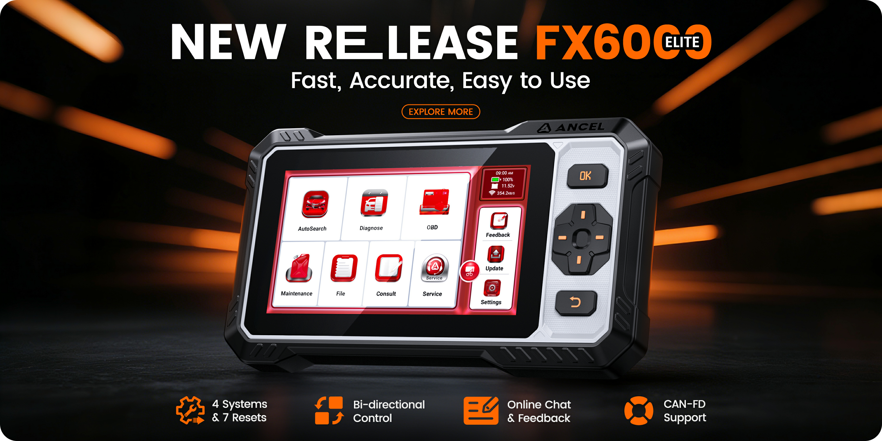 ANCEL FX6000 Elite