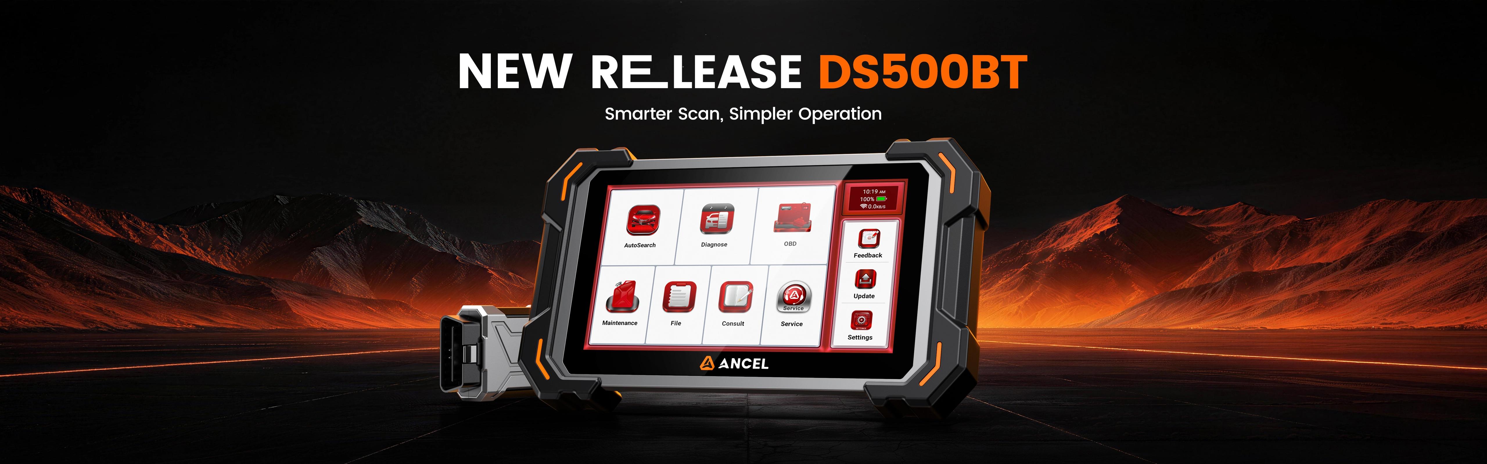 NEW RELEASE DS500 BT SMARTER SCAN SIMPLER OPERATION