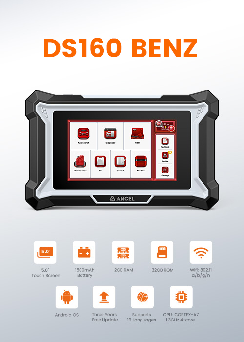 DS160 BENZ| DIY Tools| DIAGNOSTIC TOOLS| Professional Scan Tool