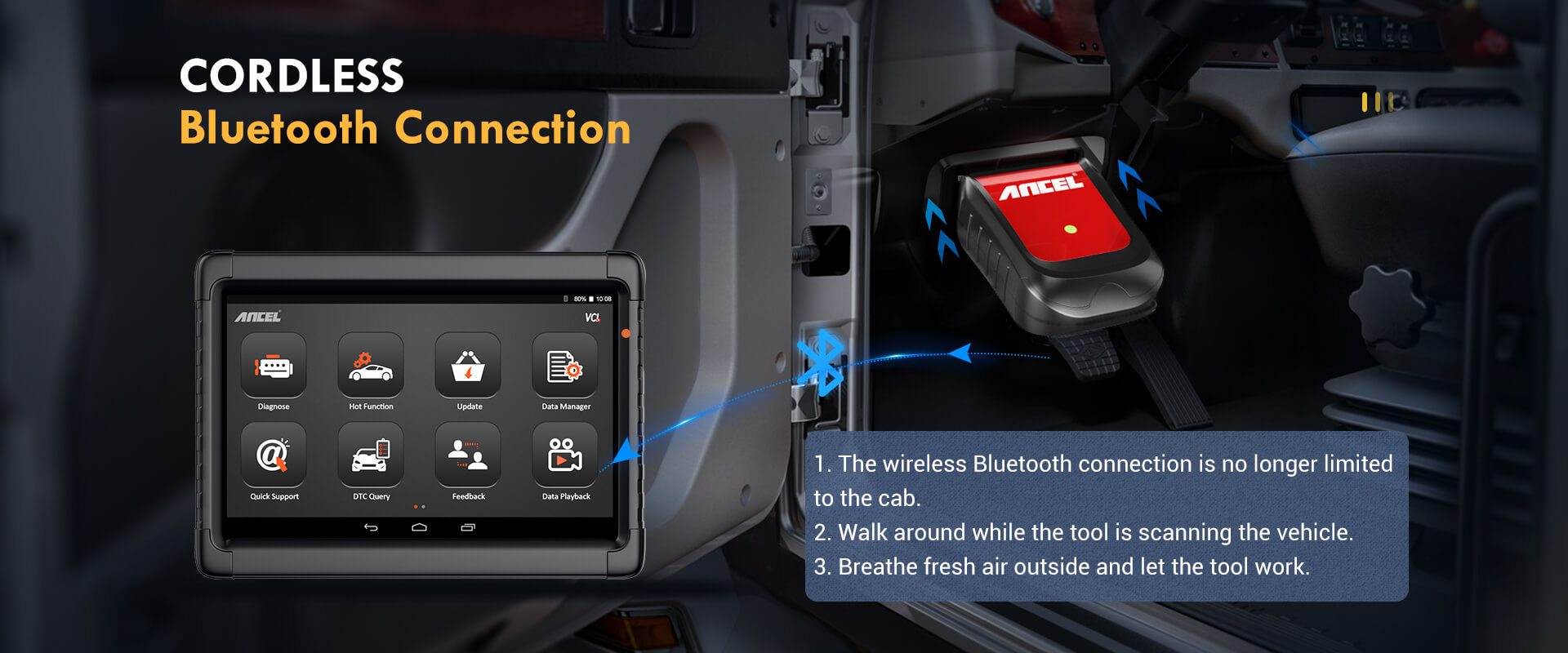 Wireless Bluetooth Connection