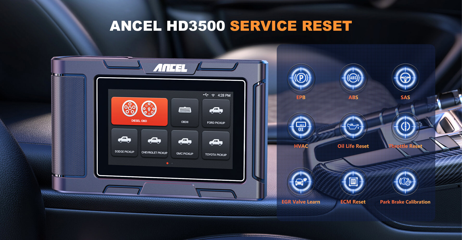 Service Reset & Special Functions