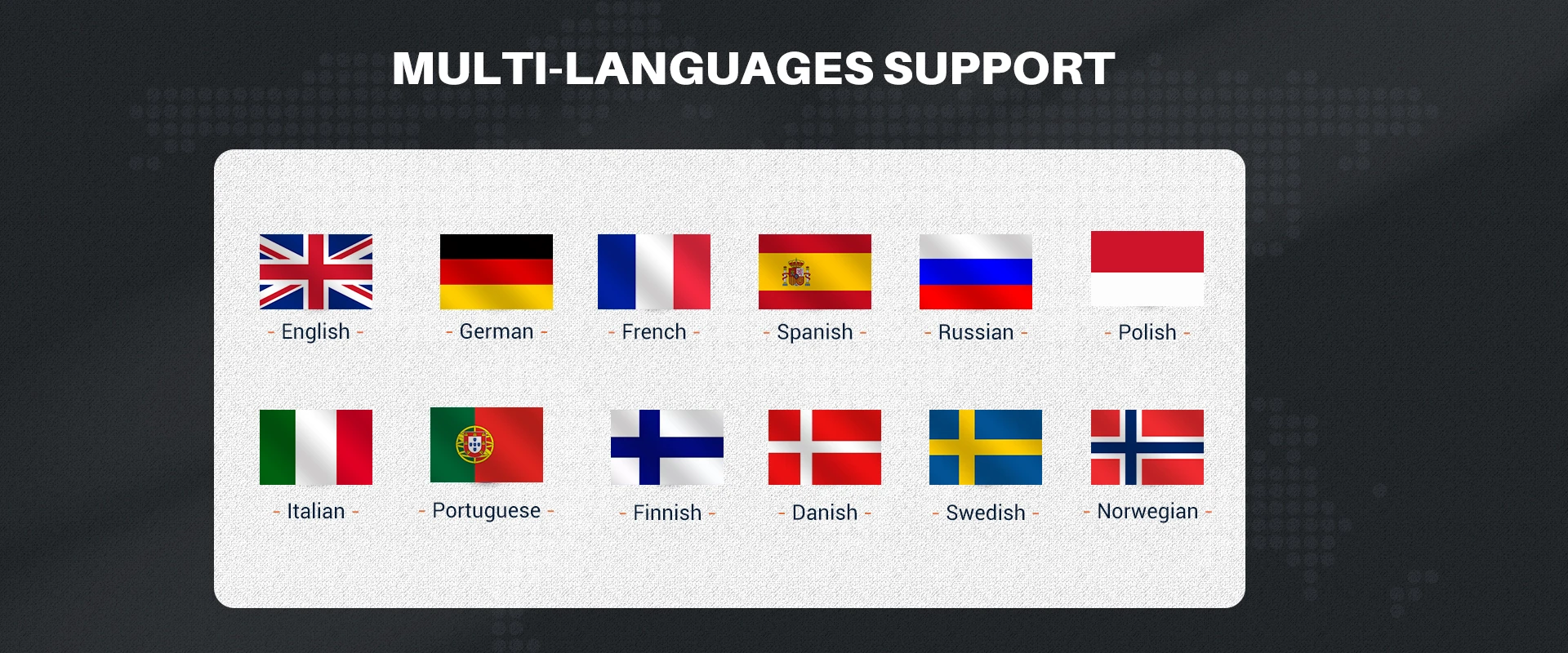 Multiple Universal Languages